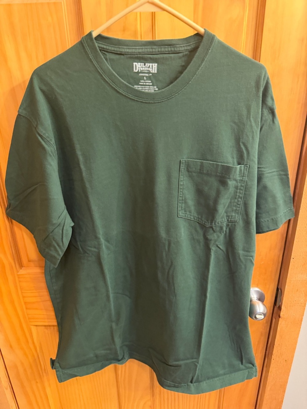 4 Duluth Trading Co Short Sleeve Pocket T-Shirts - Gray, Green, Brown x2 - Picture 5 of 7